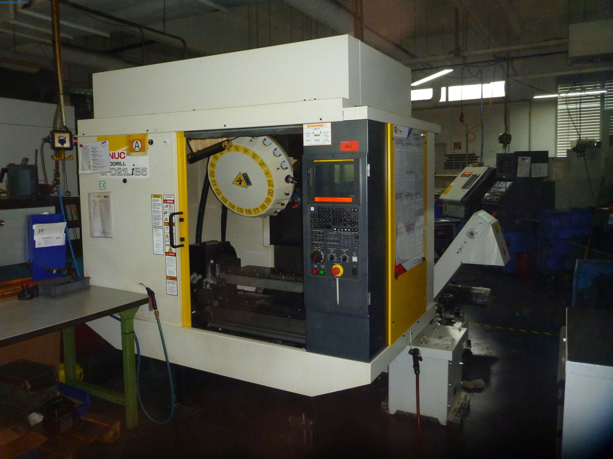 CNC-Vertikal-Bearbeitungszentrum (A) Fanuc Robodrill Alfa-T21 iB5